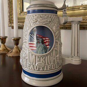 Avon Collectible "America The Beautiful" Stein